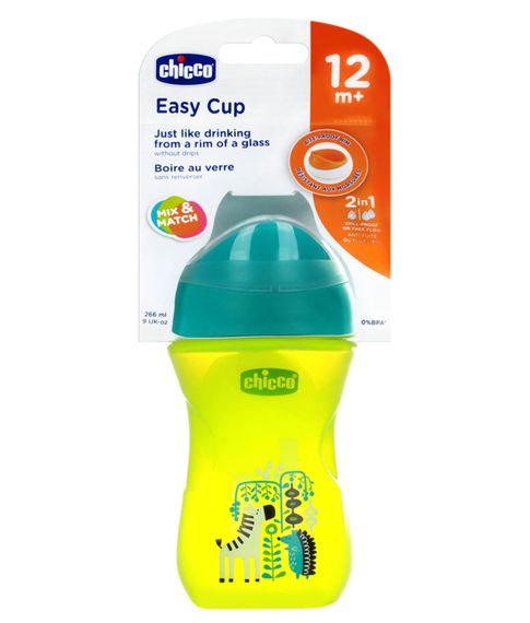 Поильник Chicco Easy Azzurra 266 мл 12м+