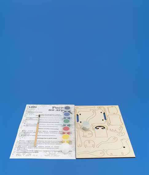 Роспись по дереву Ёлочная игрушка "Зимние узоры" Lori