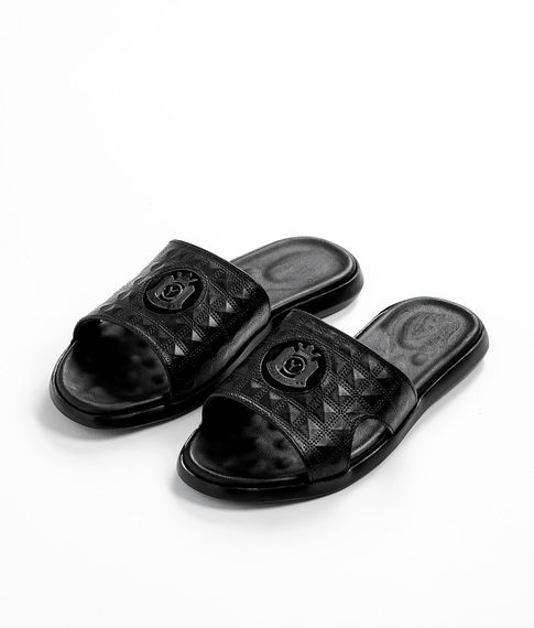Купить Шлепанцы кожаные No brand