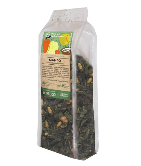Купить Зеленый листовой чай Teaco Манго с генмайчой и кокосовыми сливками