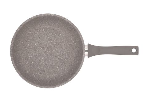 Сковорода 240/60мм с ручкой АП (светлый мрамор)