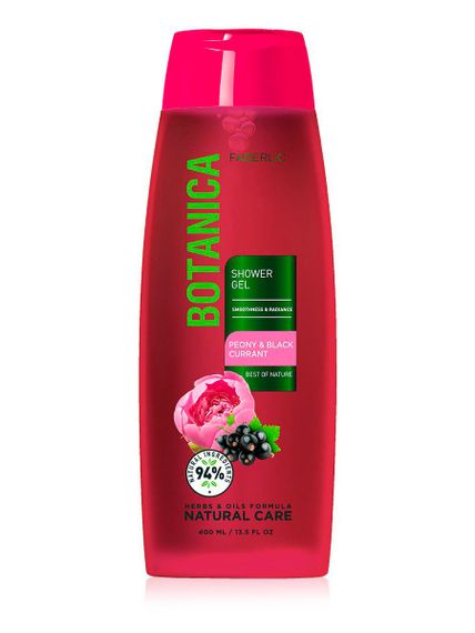 Купить Гель для душа Botanica «Гладкость и сияние» Faberlic