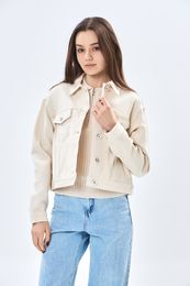 Женская ветровка короткая длина xarid qilish