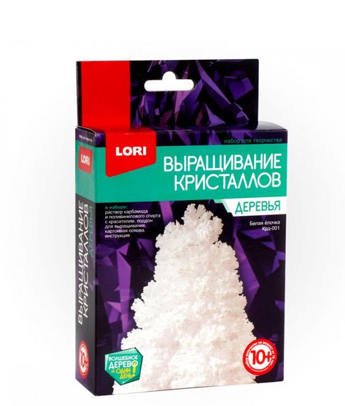 Купить Выращивание кристаллов LORI Деревья "Белая ёлочка"