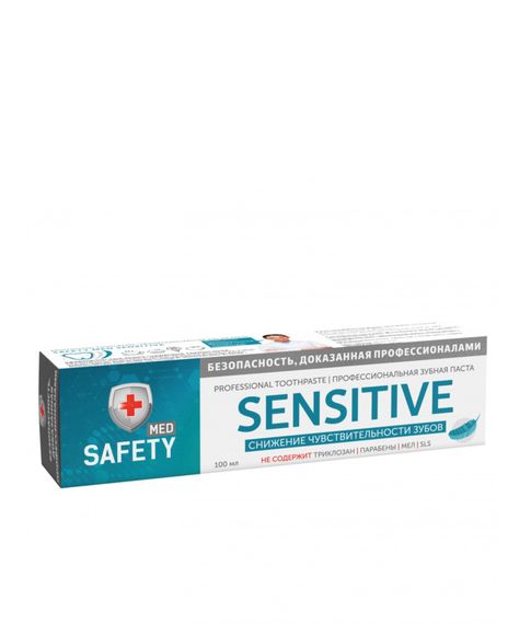 Паста зубная Safety Med Sensitive, 100мл xarid qilish