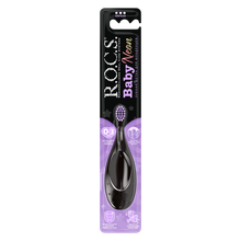 Купить Зубная щетка "R.O.C.S. Baby NEON для детей от 0 до 3 лет", мягкая