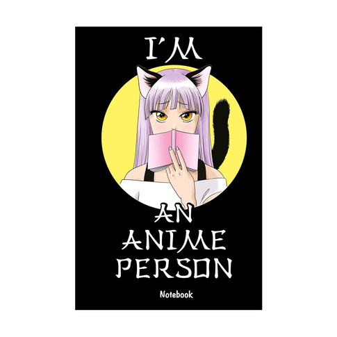 Купить I'm an anime person. Блокнот для истинных анимешников