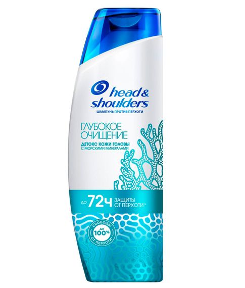 Купить Шампунь против перхоти Head&Shoulders Детокс кожи головы с морскими минералами, 400мл