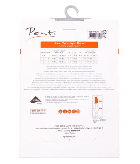 Колготки Penti Pentimizer Tummy Shape 15 Den